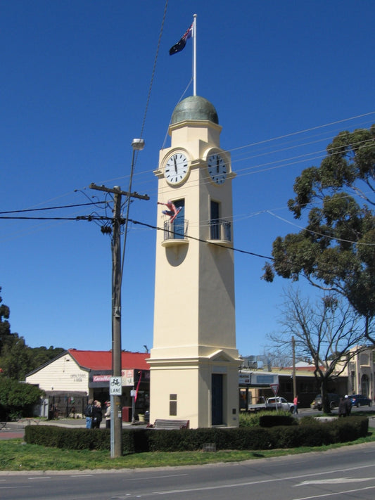 NOW ON CLOCK TOWER